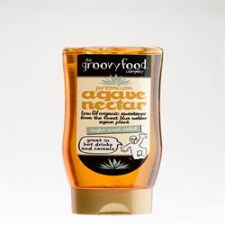 Groovy Food Light & Mild Organiczny nektar z agawy 250 ml (zamawianie pojedynczych sztuk lub 12 sztuk na wymianę zewnętrzną)