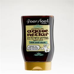 Rich and Dark Organic Agave Nectar 250ml (beställ i singlar eller 12 för handel yttersida)