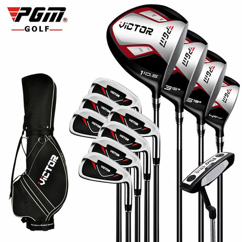 Golf PGM victor Club sets men's golf club 12 clubs+golf bag set for beginner Golf club freeshipping