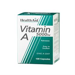 Vitamin a 5000iu - 100 kapsler