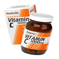 C-vitamin 1000mg tyggemiddel (appelsinsmag) - 60 tabletter