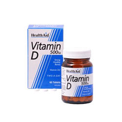 ויטמין D 500iu - 60 טבליות