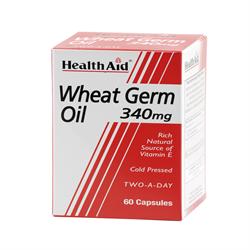 Wheat Germ Oil 340mg - 60 Capsules