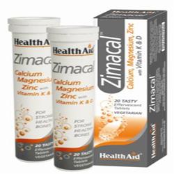 Zimacal (Calcium, Magnésium Zinc, VitD, VitK) - 20 Comprimés