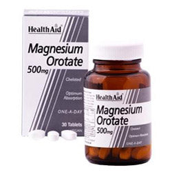 Orotato de magnésio 500mg - 30 comprimidos