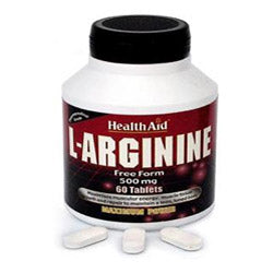 L-Arginine 500mg - 60 Tablets