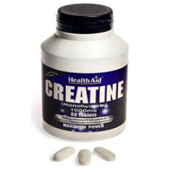 Monohidrato de creatina 1000 mg - 60 tabletas