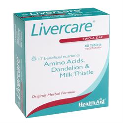 Blíster Livercare (RED -UK) - 60 tabletas