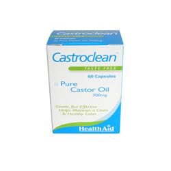 Castroclean (ulei de ricin 700mg) - 60 capsule