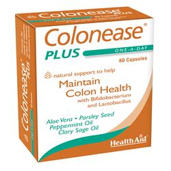 Colonease Plus para apoyo digestivo - 60 cápsulas