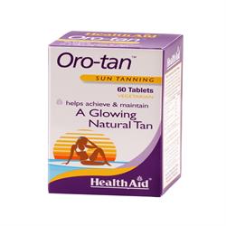 Orotan solbruning - 60 tabletter