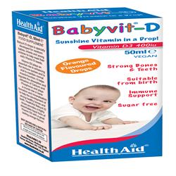 Babyvit-D dråper 50 ml
