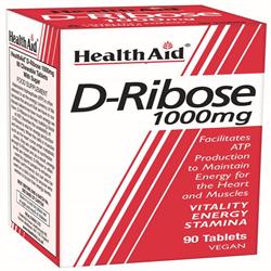 D-Ribosa 1000mg - 90 Tabletas