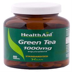 Extracto de té verde equivalente a 1000 mg - 60 tabletas