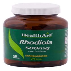 Rhodiola Equivalente a 500 mg - 60 Tabletas