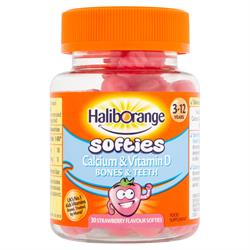 Haliborange calcium & D-vitamin softies 30'erne