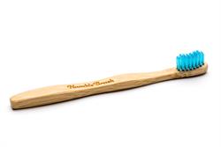 Brosse à dents souple bleue pour enfants 1 brosse (commander en simple ou 20 pour le commerce extérieur)