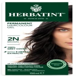 Coloration cheveux bruns sans ammoniaque 2N 150 ml (commander en simple ou 12 pour le commerce extérieur)