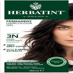 Dark Chestnut Ammonia Free hair Colour 3N 150ml (order in singles or 12 for trade outer)