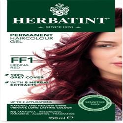 Color de cabello Henna Red sin amoníaco FF1 150 ml (pedir por separado o 12 para el comercio exterior)