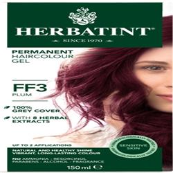 Plum Ammonia Free hair Colour FF3 150ml (order in singles or 12 for trade outer)