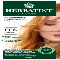 Orange Ammonia Free hair Colour FF6 150ml (order in singles or 12 for trade outer)