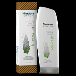 Botanique Balancing Neem and Turmeric Facewash 150ml (bestel in singles of 24 voor retail-buitenverpakkingen)
