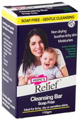 Hopes Relief Soap Free Cleansing Bar 110g (bestil i single eller 24 for bytte ydre)