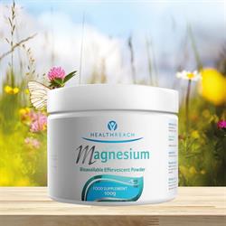 Magnesium Powder 100g (bestill i single eller 12 for bytte ytre)