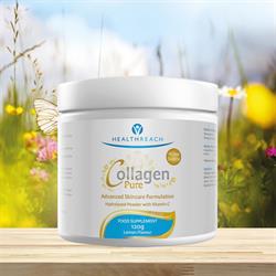 Healthreach Collagen Powder 120g (bestil i singler eller 12 for bytte ydre)