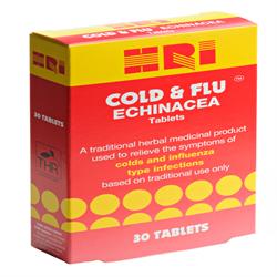 Rhume &amp; Grippe Echinacée 30 comprimés