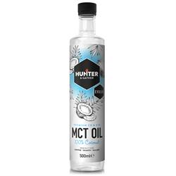 MCT Oil 500ml - lavet af 100% kokosnødder (bestil i singler eller 12 for bytte ydre)
