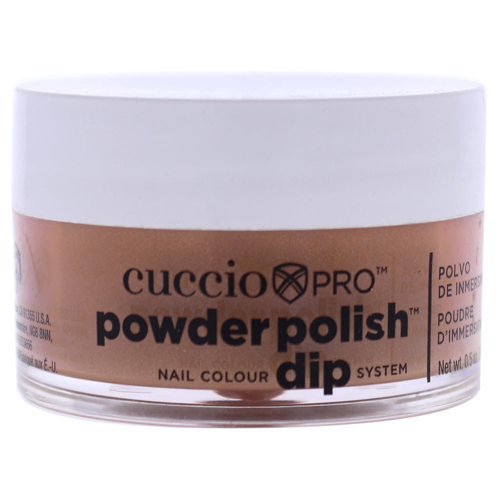 Pro Powder Polish Nail Colour Dip System - Brown Sugar by Cuccio for Women - 0.5 oz Nail Powder