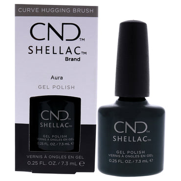 Esmalte de uñas de gel Shellac - Aura by CND para mujer - Esmalte de uñas de 0.25 oz