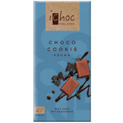 10% REDUCERE Choco Cookie vegan 80g (comanda in single sau 10 pentru comert exterior)