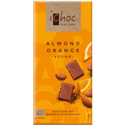 10% DI SCONTO Mandorle Arancia - Cioccolata Di Riso 80g (ordina in singoli o 10 per commercio esterno)