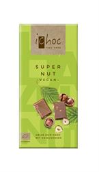 10% REDUCERE Super Nut Chocolate vegan 80g (comandați 10 pentru exterior)