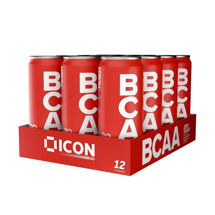 Icon voeding bcaa zero, 12x330ml / origineel