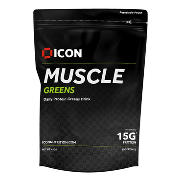 Icon Nutrition Muscle Greens 630g, 630g/mango