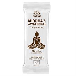 Buddha Awakening Energy - Reep Choc Hit 40g (bestel 15 voor detailhandelsverpakking)