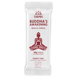 10% KORTING Buddha Awakening Energy - Reep Maca Vanille 40g (bestel 15 voor detailhandelsverpakking)