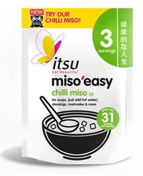 Miso'easy Chilli Miso 60g (beställ i singel eller 12 för handel yttersida)