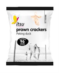 Peking Duck Prawn Crackers 60g (order in multiples of 3 or 6 for trade outer)