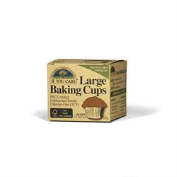 Grote Baking Cups 60 cups (bestel per stuk of 24 voor inruilverpakking)