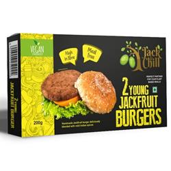 Young Jackfruit Burgers 200g (ordinare in singoli o 12 per scambi esterni)