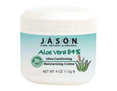 Fugtgivende creme Økologisk Aloe Vera 84% + Vitamin E 113g (bestilles i single eller 12 for bytte ydre)