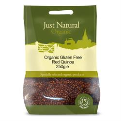 Quinoa vermelha orgânica sem glúten 250g