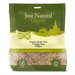 Organic Gluten Free Porridge Oats 1000g