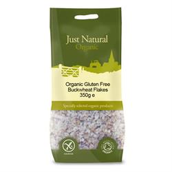 Organic Gluten Free Buckwheat Flakes 350g