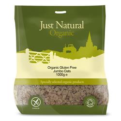Organic Gluten Free Jumbo Oats 1000g